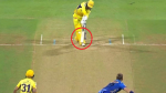 DRS Controversy CSK