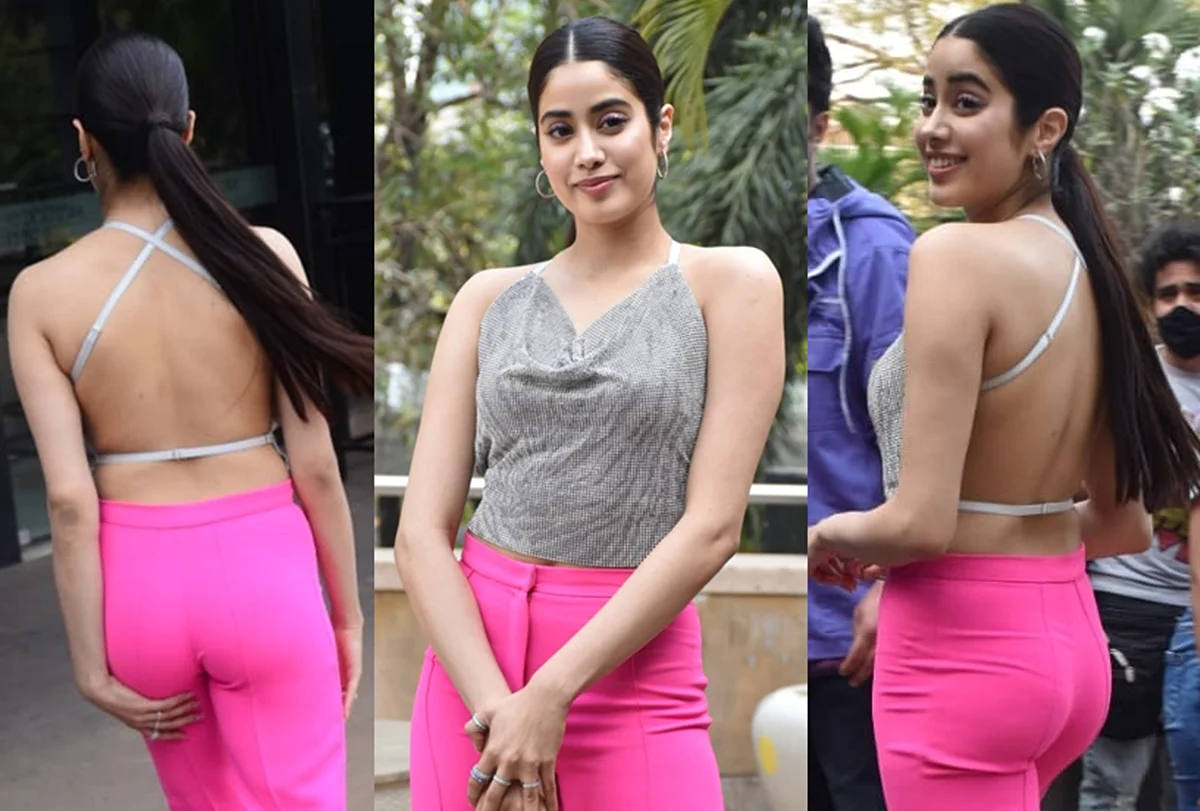 Janhvi Kapoor Oops Moment: Jhanvi Kapoor's white shirt cheated while