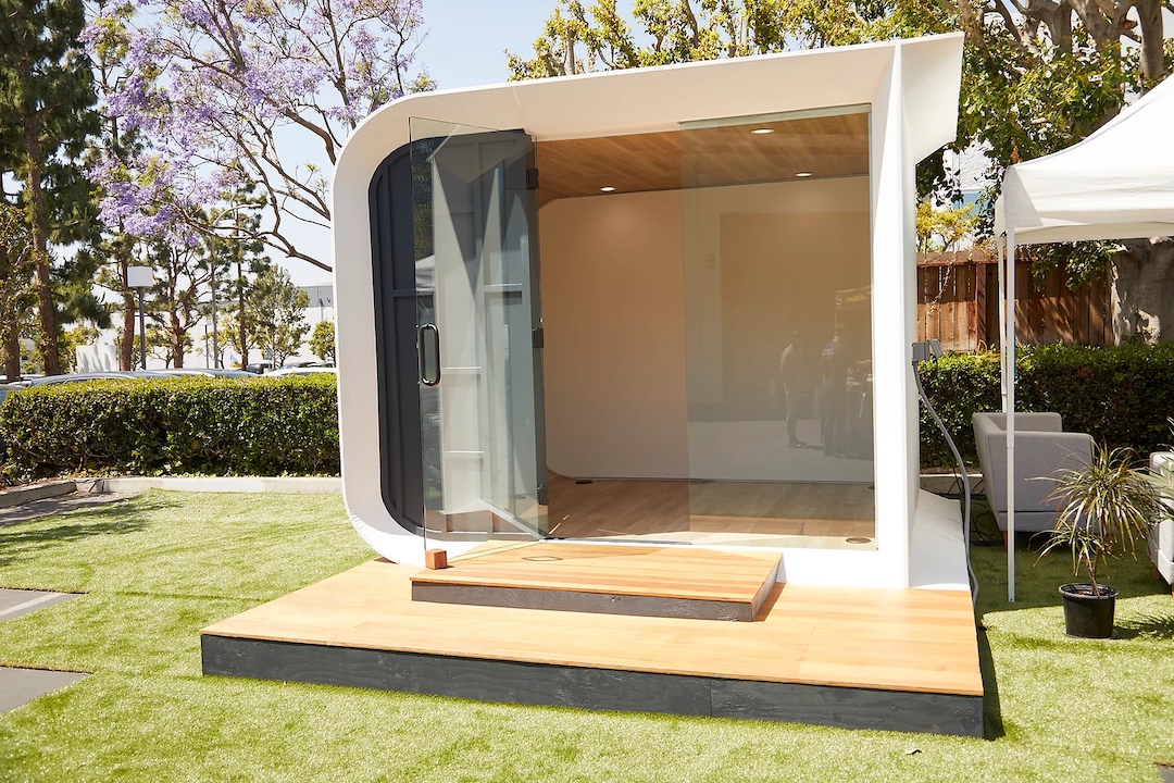 Azure unveiled the world's first 3D printed backyard1