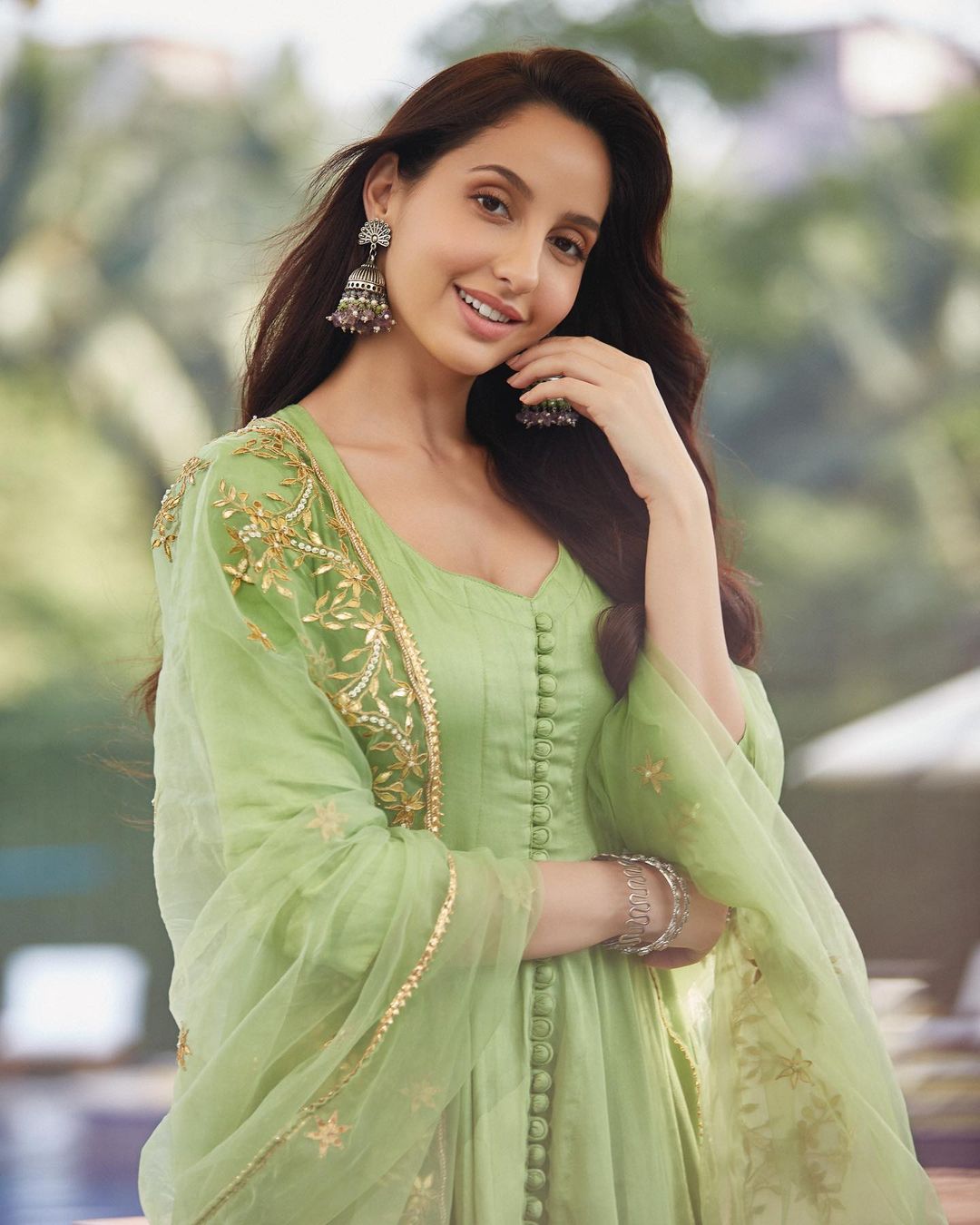 Nora Fatehi Indian look