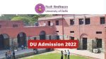 DU PG Admission 2022