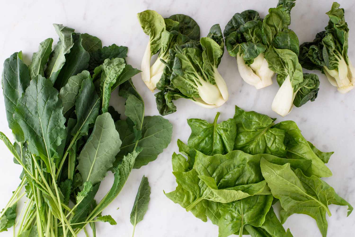 leafy vegetables