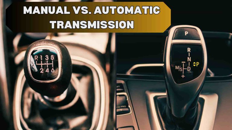Automatic transmission vs manual transmission