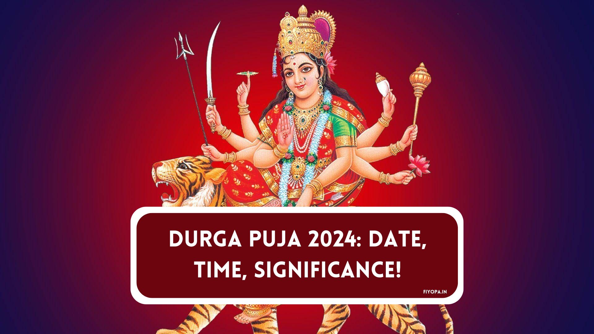 Durga Ashtami 2024